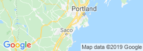 West Scarborough map